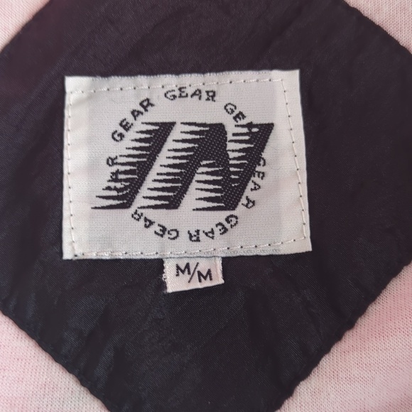 Vintage 90s Neon Pink Blue Windbreaker Track Jacket - Picture 7 of 10